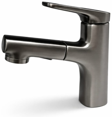 Смеситель LUXERA 112182GMC, латунь, цвет графит