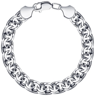 Lucente Silver 82150382121_21 длина 21 см, вес 23.055 г серебро, плетение бисмарк