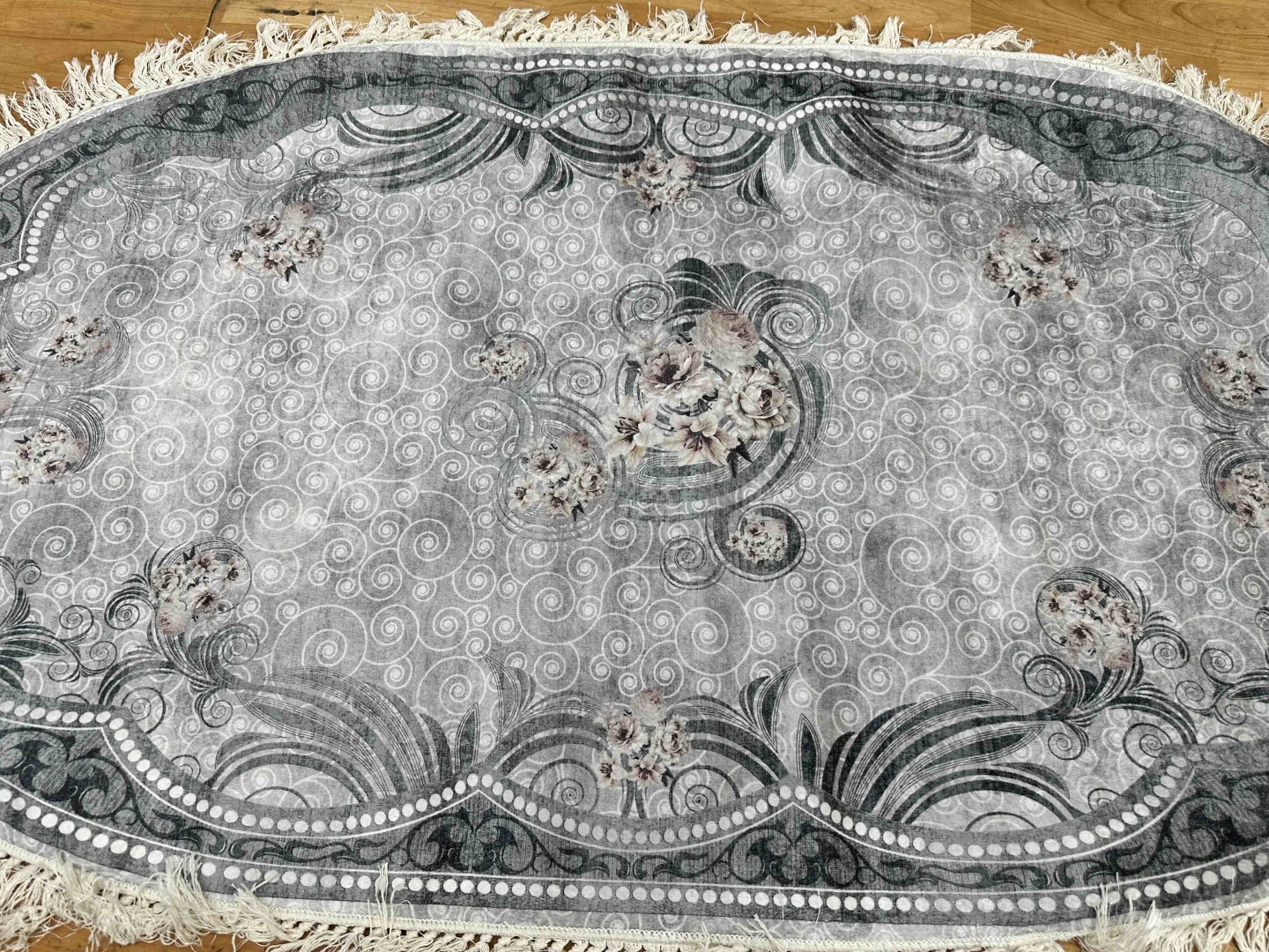 Карина коврик 6667777 150x80 см, велюр