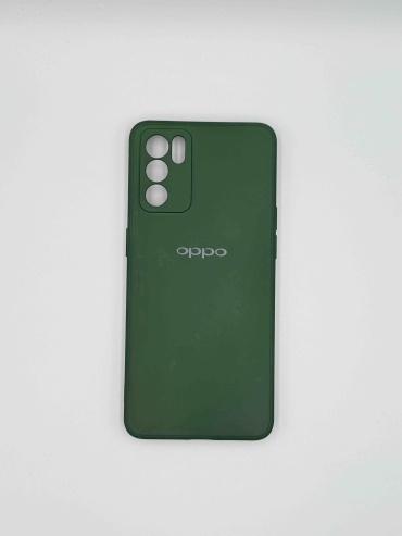 Чехол для OPPO Reno 6, A74, A95 зеленый