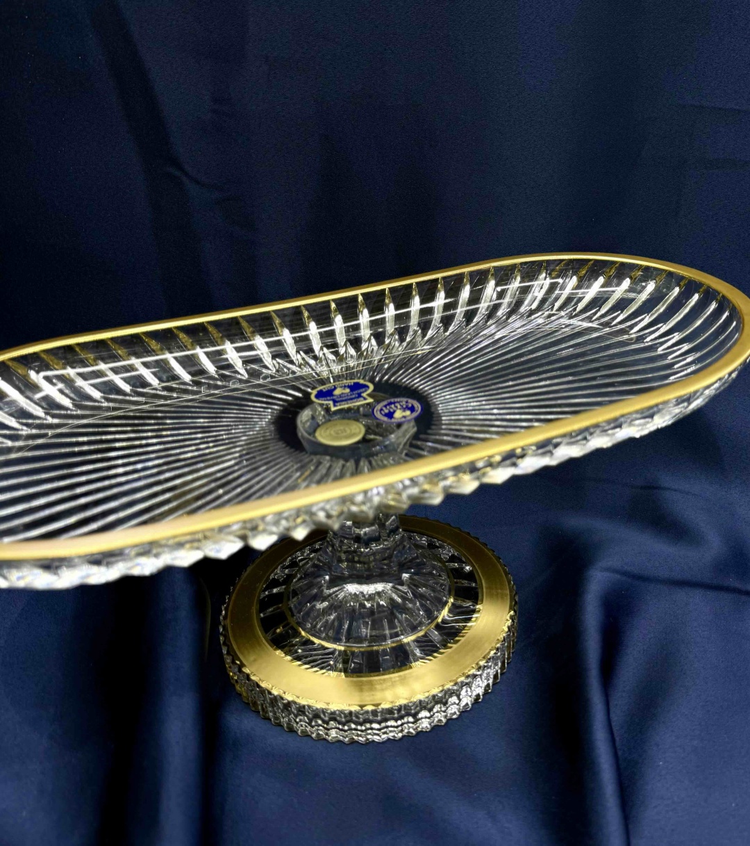 Crystal Art холодница Gold Classic 61196/22222/340 овальная 1 шт