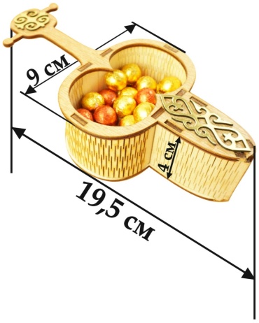 Тойбастар 5 шт, 19.5х9х4 см