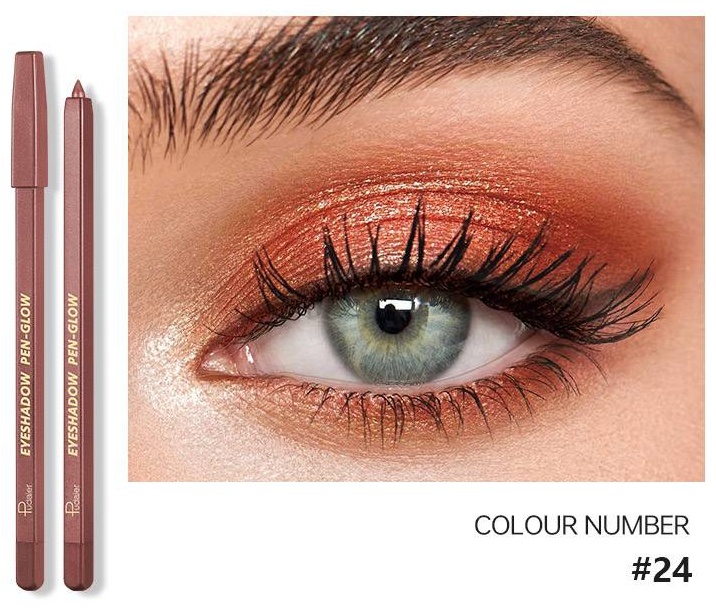 Pudaier тени кремовые Eye Shadow Pen-Glow 24