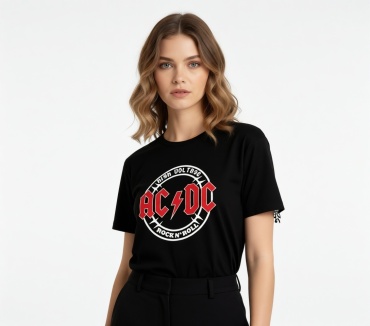 Футболка Mustang Tee AC DC черный