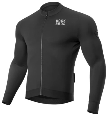 Велокуртка ROCKBROS 153200110 (YDWT006-1) - 4XL черный 56
