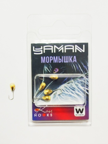 Мормышка Яман Я-МР0558 1 шт Золото