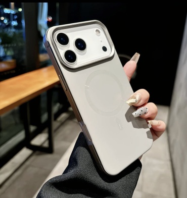 Чехол Unique Case для Apple iPhone 17 Pro светло-серый