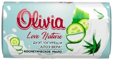 Кусковое мыло туалетное Olivia Туалетное мыло 140 г