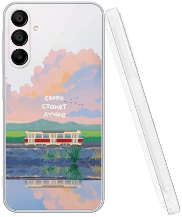 Чехол Mcover для Samsung Galaxy A15 рисунок