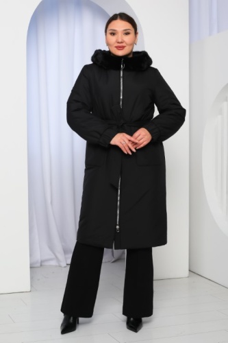 Зимняя куртка Granat.Furs черный