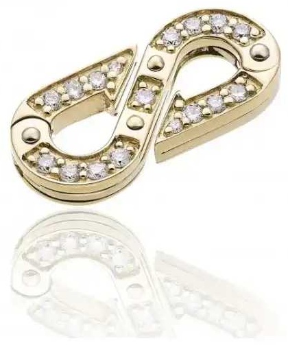 Шарм CHIMENTO 1E10510BB1000 вес 2 г золото, бриллиант