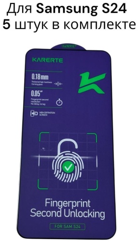 Стекло для Samsung Galaxy S24 13492003_311104416 черный
