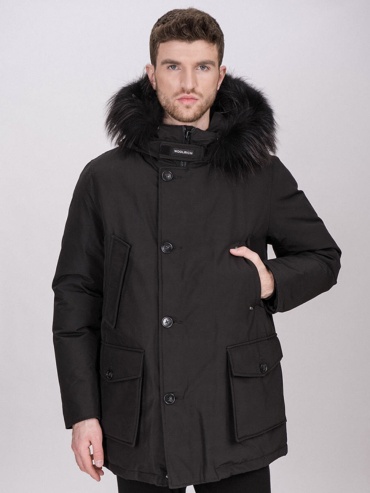Зимняя куртка WOOLRICH черный