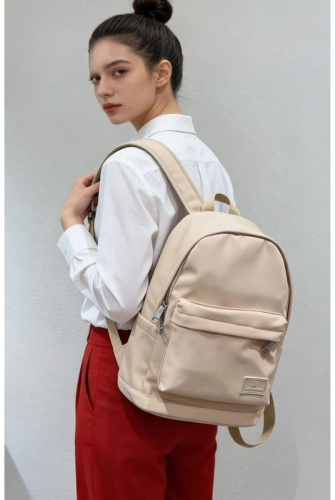Рюкзак Bag is Power текстиль, хлопок бежевый