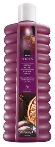 Avon Avon Senses Spiced Plum Bubble Bath, слива и апельсин пена для ванны 500 мл