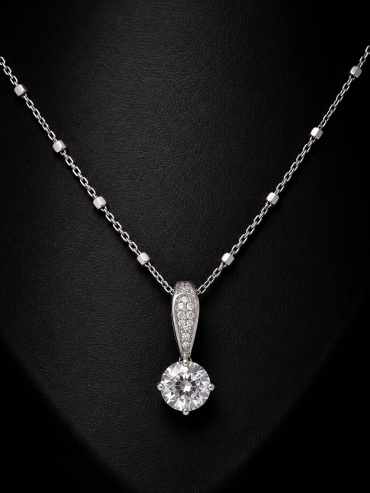 Серебряная 554400656 длина 50 см, вес 4 г серебро, плетение фантазийное