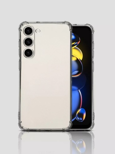 Чехол S&M для Samsung Galaxy S23 прозрачный