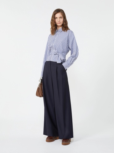 Палаццо Max Mara темно-синий