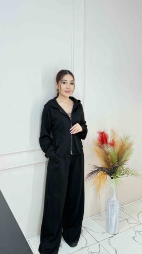 Костюм повседневный Swan fashion черный