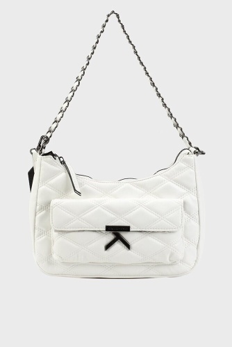 Сумка кросс-боди KENDALL+KYLIE полиэстер белый
