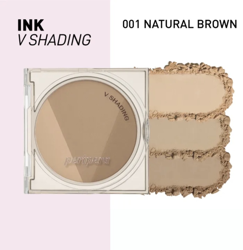 PERIPERA Ink V Shading пудра-контуринг 01 Natural Brown