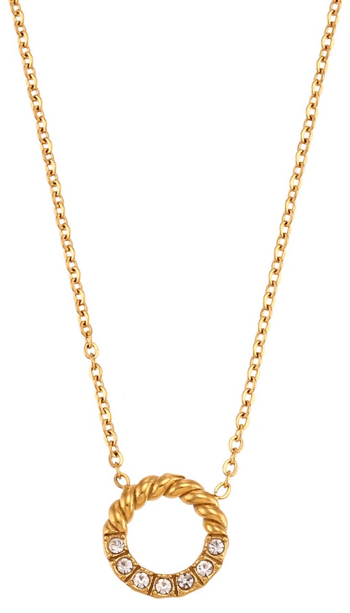 Mimi Jewelry длина 40 см титан, циркон