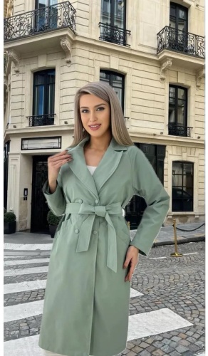 Плащ AVD STYLE серый