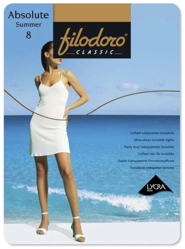 Колготки Filodoro бронзовый, загар
