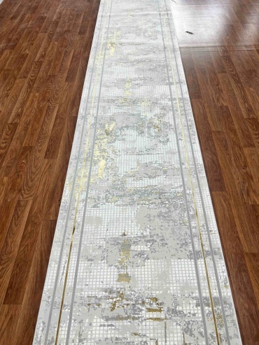 Ковровая дорожка Bal Carpet короткий ворс, хлопок, полипропилен, полиэстер, 100 см x 4 м