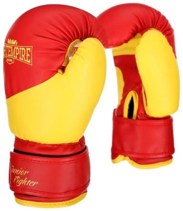 Боксерские перчатки FIGHT EMPIRE 12 oz красный