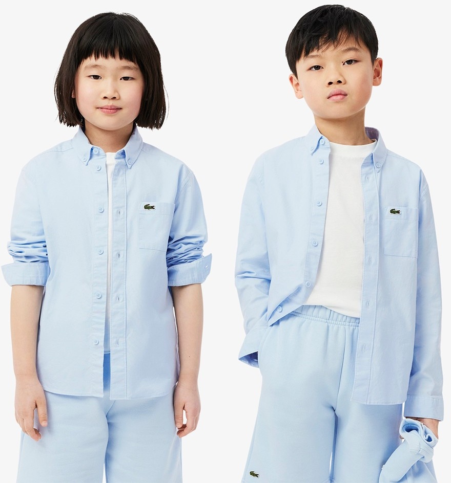Рубашка LACOSTE голубой