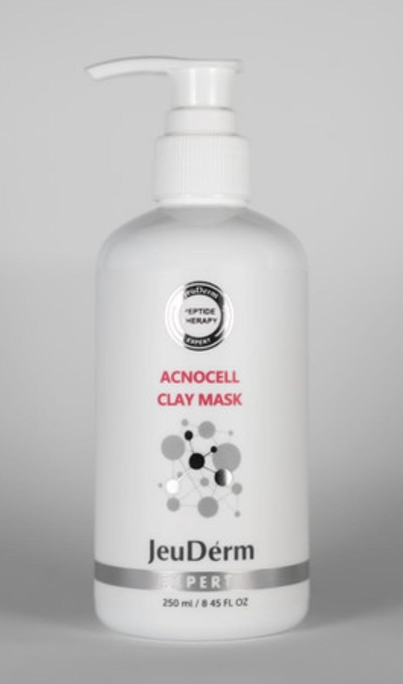Маска для лица JeuDerm глиняная ACNOCELL GLAY MASK 250 мл