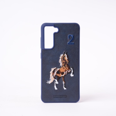 Чехол CABBEEN для Samsung Galaxy S21 FE синий
