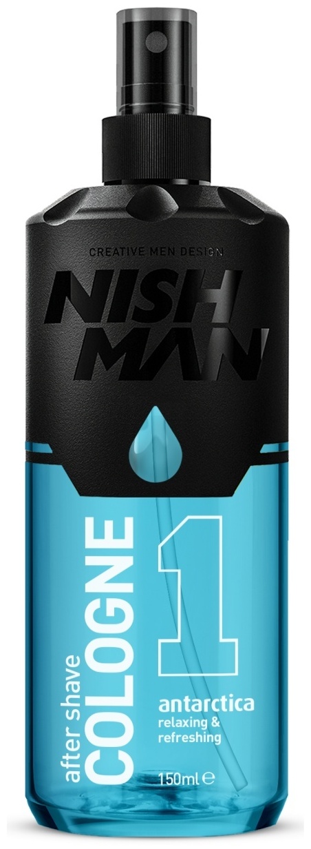 NISHMAN Cologne - 1 Antarctica одеколон EDC после бритья 150 мл