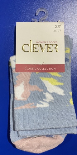 Носки Clever 1 пара голубой 23