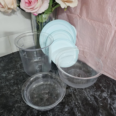 Салатник Tupperware Сервировочная коллекция 19х19 см, полипропилен, поликарбонат, 3 шт