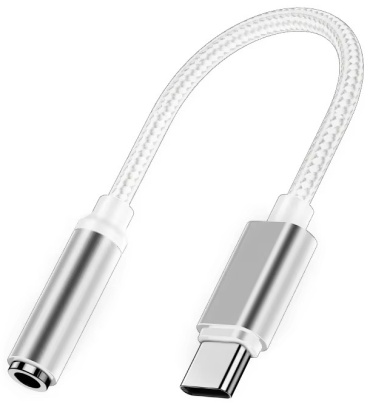 Переходник 3.5 mm jack - USB Type-C 0.11 м