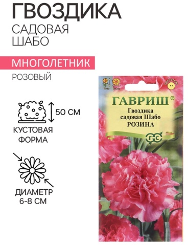 Гавриш гвоздика «Шабо Розина»