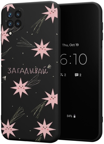 Чехол Mcover для Samsung Galaxy A12 рисунок