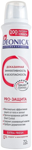 Deonica Pro-защита антиперспирант для женщин 200 мл