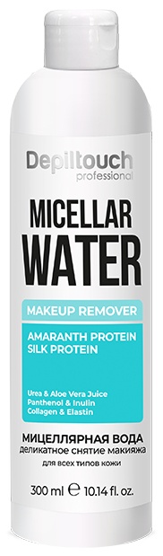 Depiltouch Мицеллярная вода для деликатного снятия макияжа мицеллярная вода 300 мл