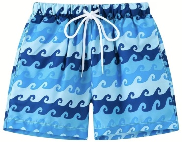 Шорты Bandeau синий, голубой