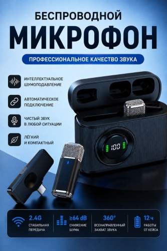 Микрофон ML01 черный