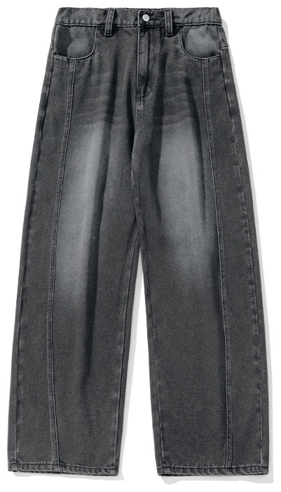 Джинсы свободного кроя Urban Outfit серый
