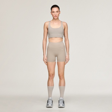 Леггинсы adidas бежевый