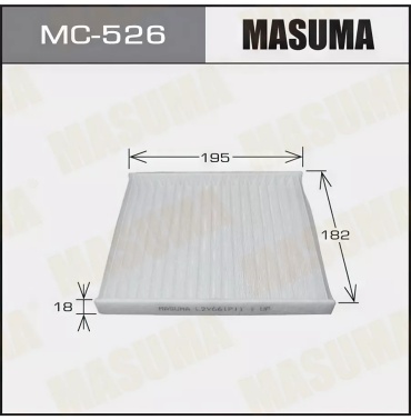 MASUMA салонный фильтр MC526