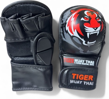Tiger Almaty Sports TIGER MUAY THAI MMA Перчатки Черепашки черный M