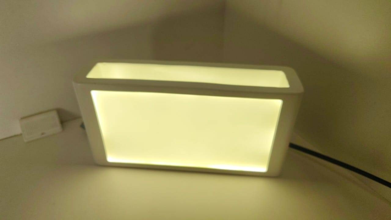 Бра настенный, накладной LED, белый