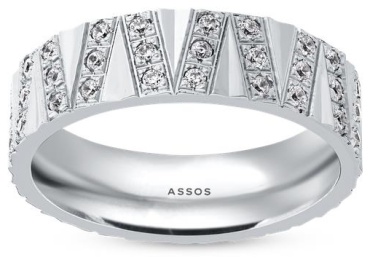 Обручальное кольцо ASSOS 0031378103587 размер 15 вес 2.32 г золото, фианит