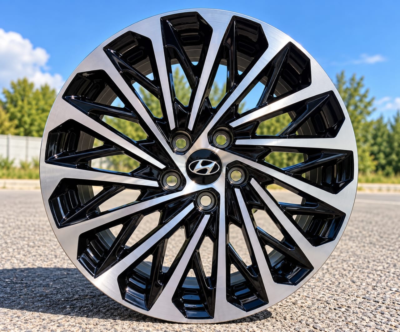 Rainbow Dance HYUINDAI PALICADE 7.5x19/5x114.3 D67.1 ET48 4 диска черный, серебристый
